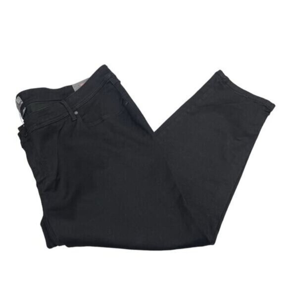 Torrid Women's Luxe Skinny Mid Rise Jean Size 28 Short Sateen Stretch Black - Picture 2 of 7